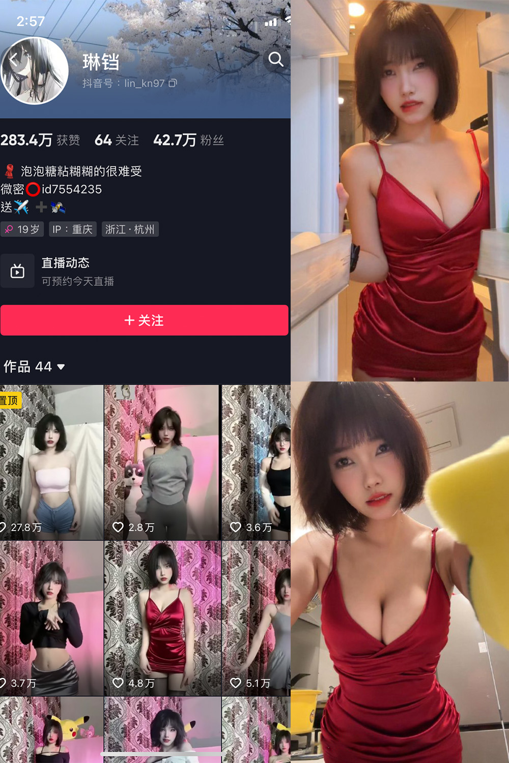 抖音 琳铛 微密圈  NO.044期 【29P】最新至：2023.10.28-艺库