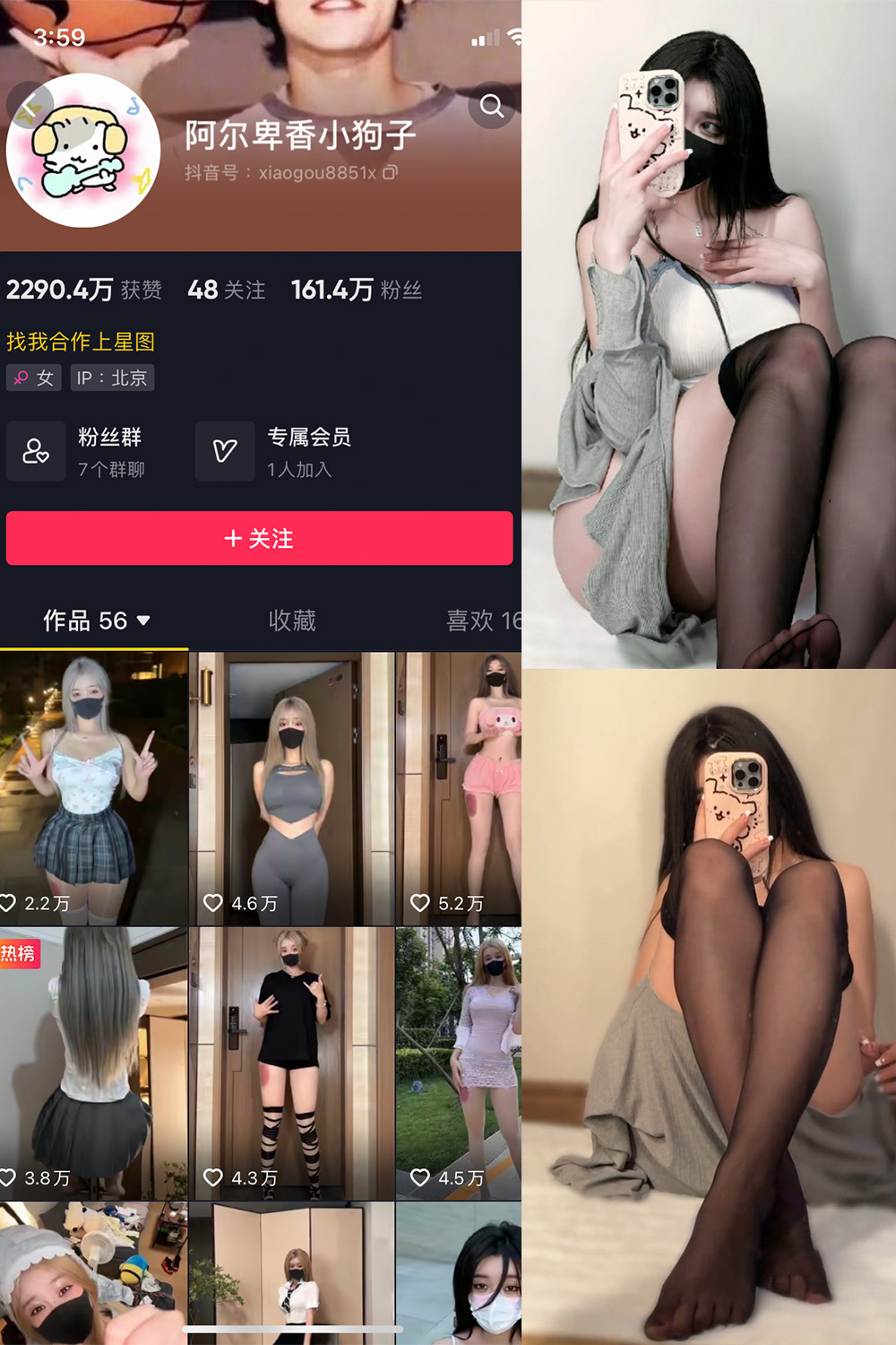 抖音 阿尔卑香小狗子 微密圈  NO.042期 【6P1V】最新至：2024.1.24-绅士图