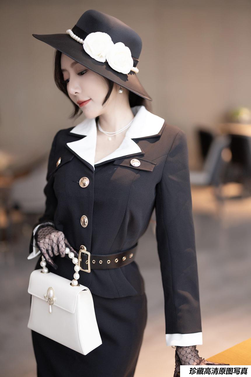 王馨瑶yanni 《黑色西装复古》原版写真 [91P-1278MB]
