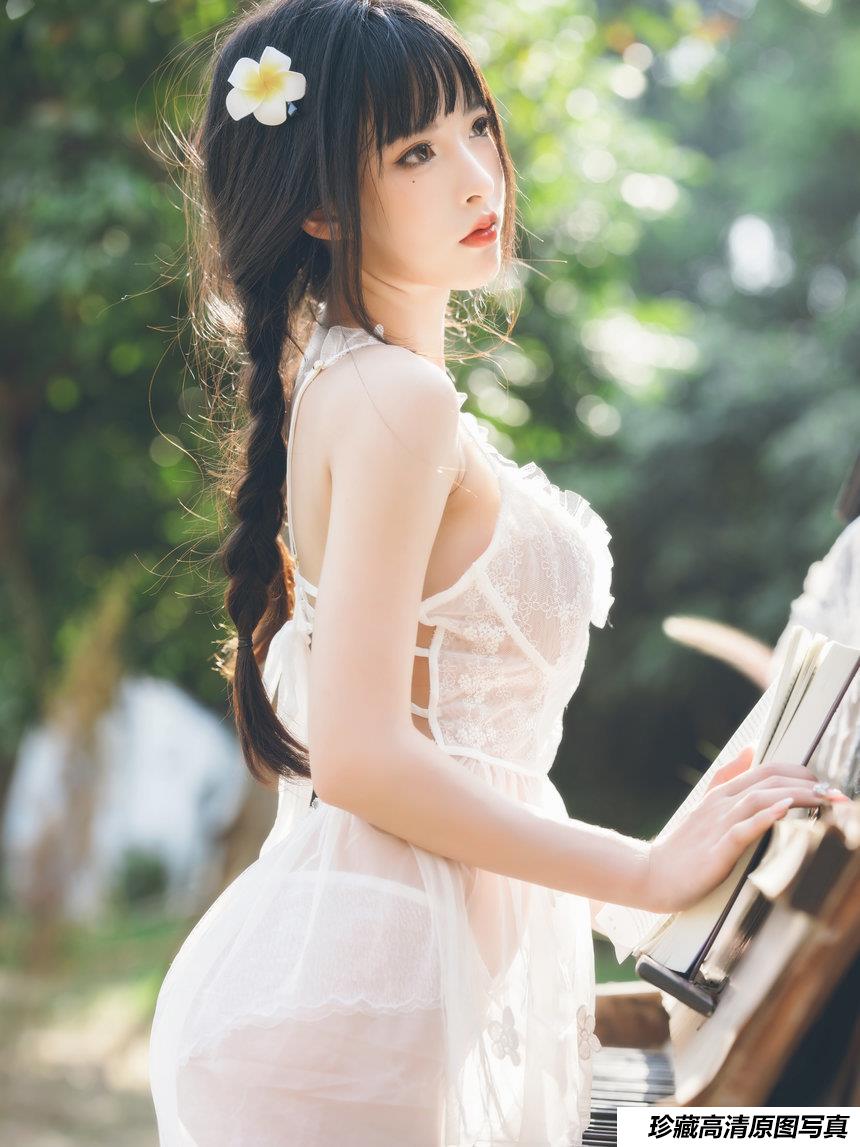 清水由乃 NO.021 - 田园蕾丝裙 [66P2.66G]-绅士图