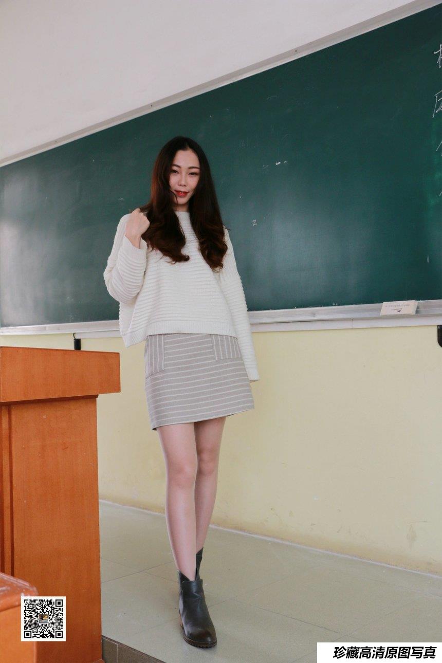 [MussGirl慕丝女郎] 学妹系列06 学妹兼职代言品牌袜袜[93P／163MB]