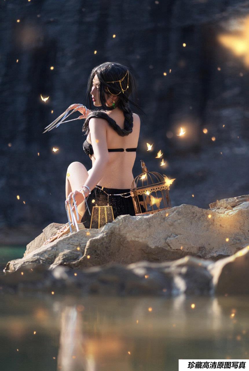 镜酱 - 鬼刀风铃公主 [22P175M]