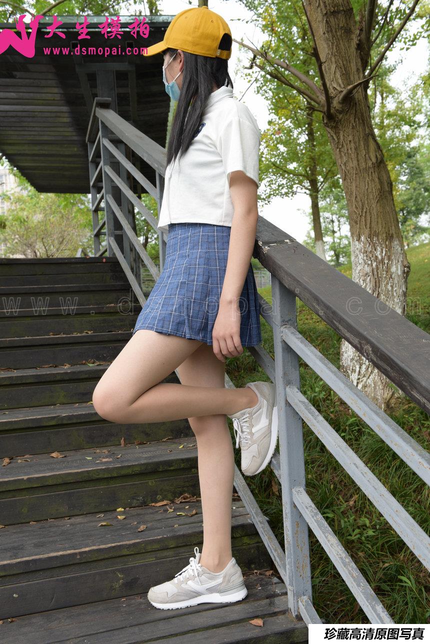 大生模拍 No.196 饭饭 公园小憩[66P+1V／591MB]