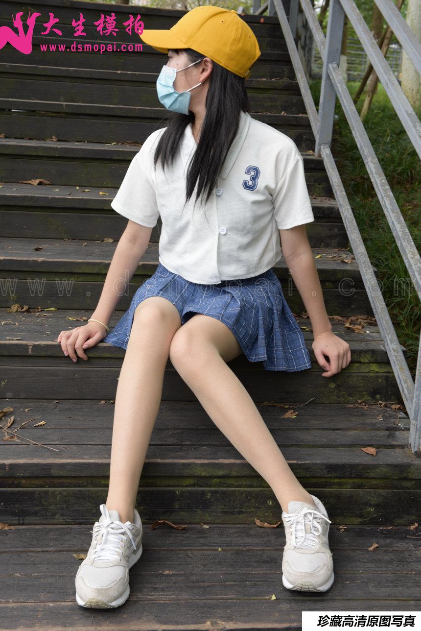 大生模拍 No.196 饭饭 公园小憩[66P+1V／591MB]