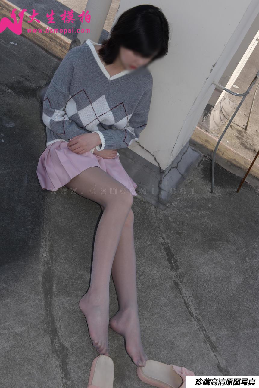 大生模拍 No.182 楠楠 亮晶晶的灰丝[61P／126MB]