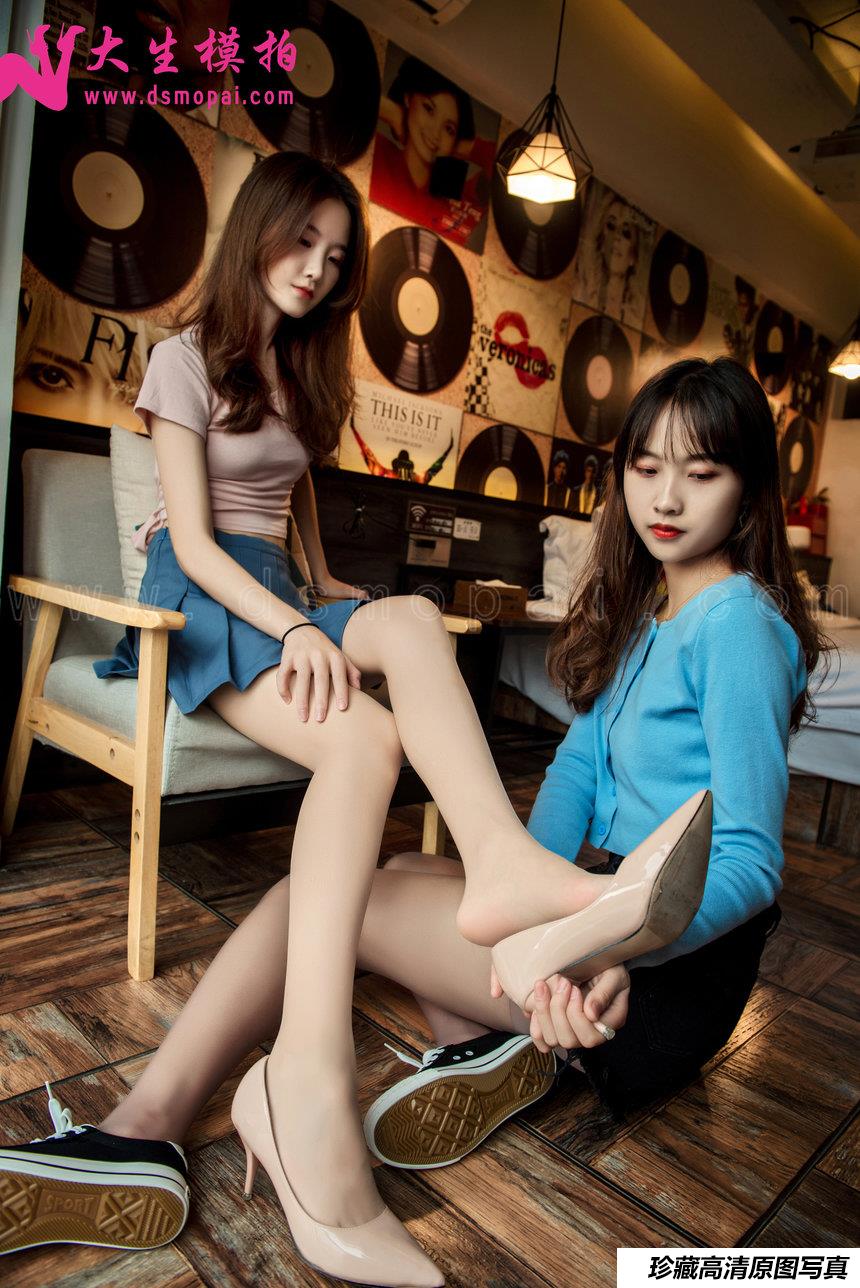 大生模拍 NO.205 雨桐&悠悠 双人丝[68P+1V／737MB]