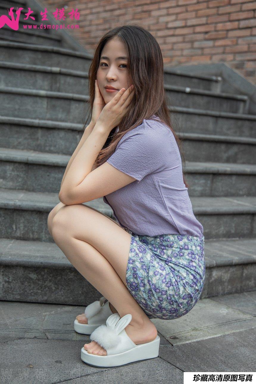 大生模拍 NO.237 佳宜 碎花短裙[37P／285MB]