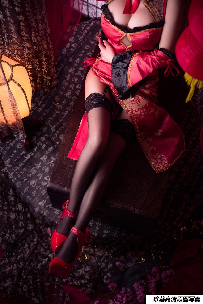 鬼畜瑶 NO.011 时崎狂三新年旗袍 [22P-415MB]