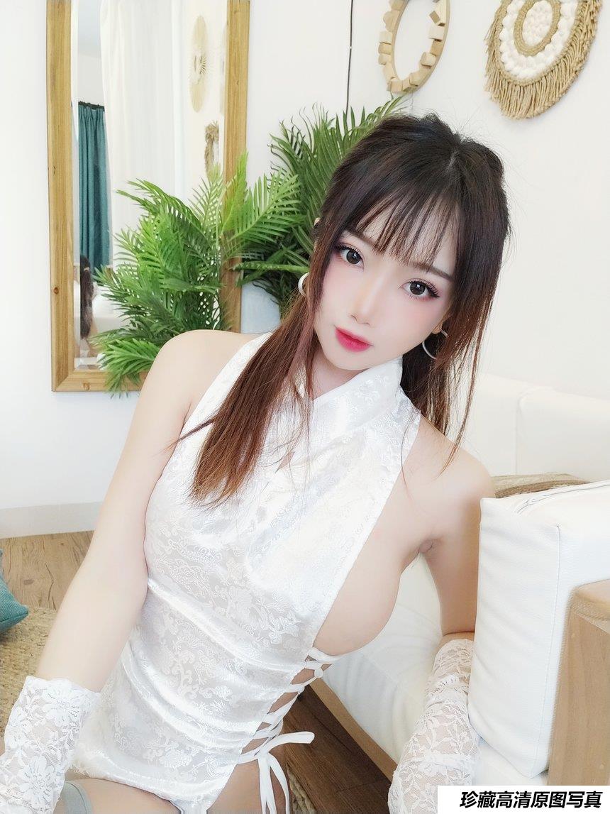 鬼畜瑶 NO.037 白色旗袍[30P-78MB]-绅士图