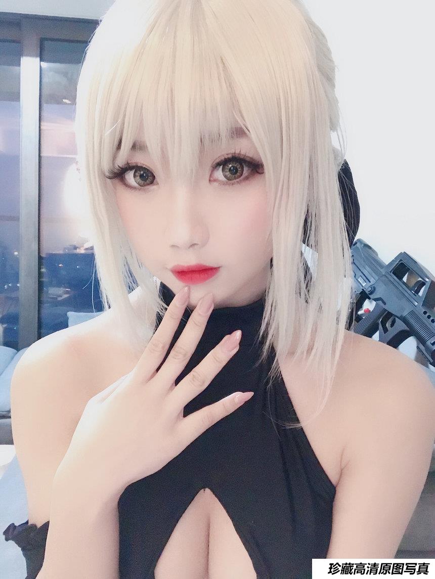 鬼畜瑶 NO.027 黑呆泳装自拍 [8P 39M]-绅士图