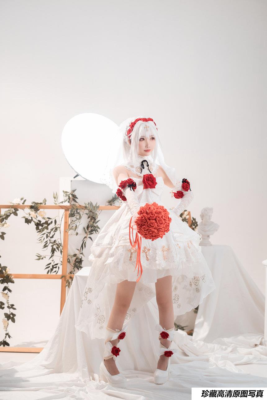 Coser面饼仙儿 – 德丽莎婚纱 [13P-90P]
