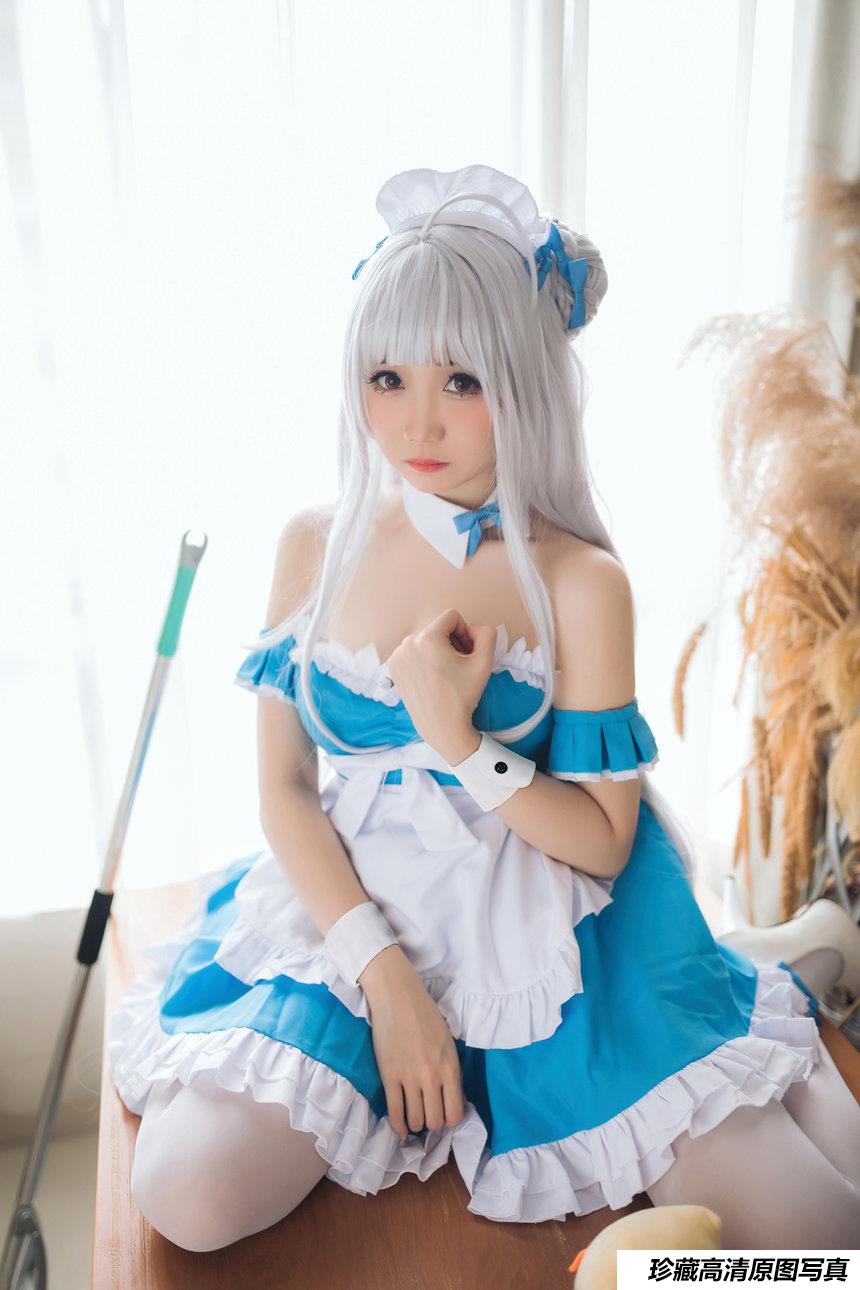 焖焖碳 NO.005 – 小天鹅女仆 [30P-125M]