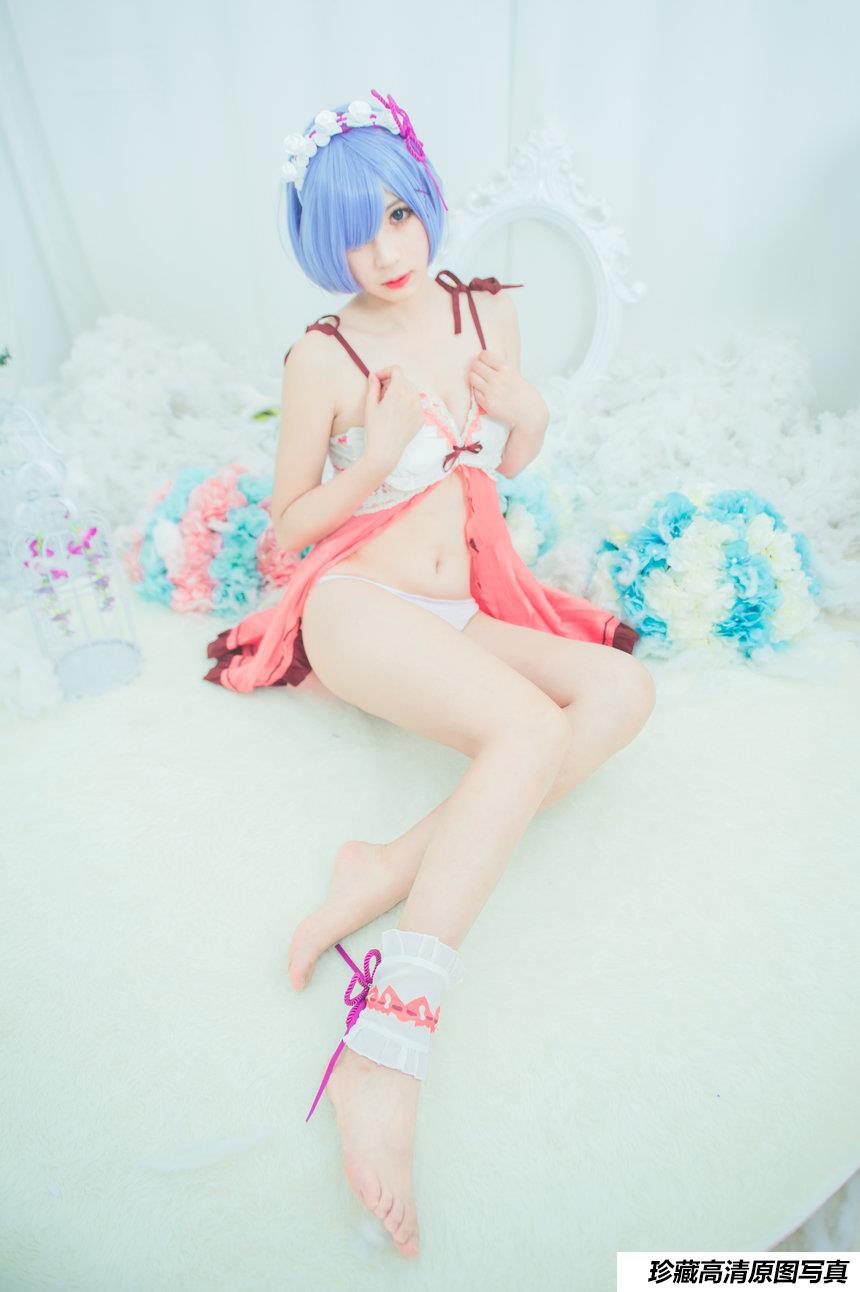 黑米粥 NO.010 – 雷姆睡衣 [24P-63M]