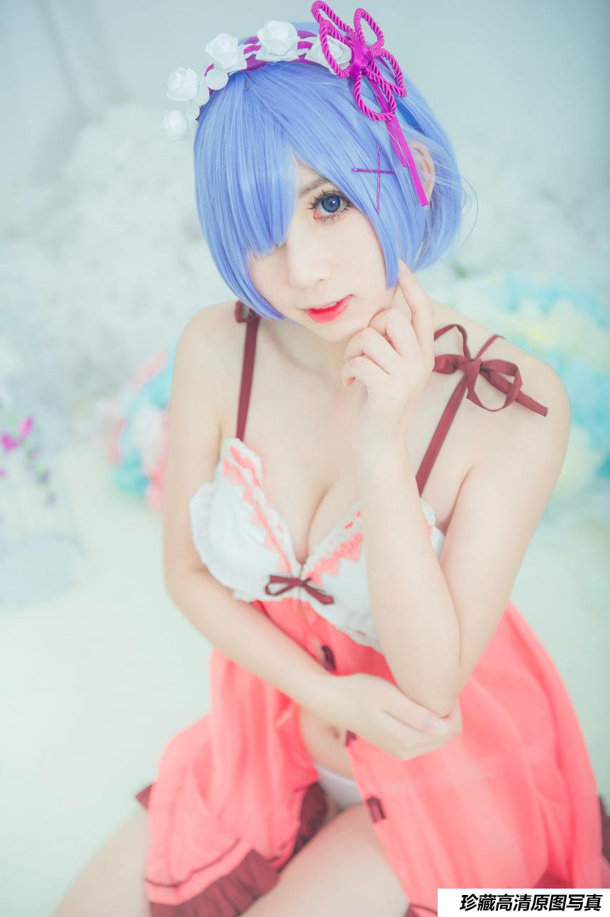 黑米粥 NO.010 – 雷姆睡衣 [24P-63M]