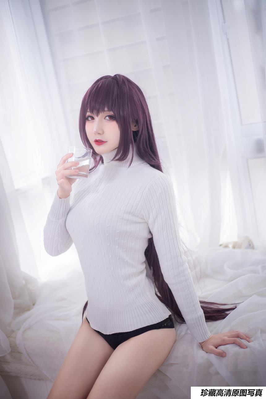 COS妹子仙九Airi NO.009 - 斯卡哈毛衣[21P／225MB]