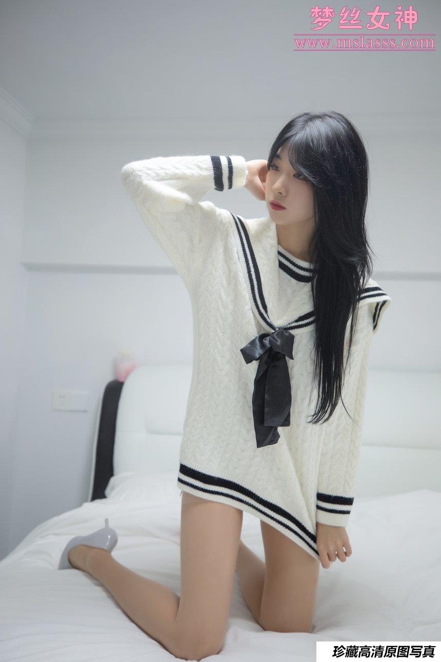 [MSLASS梦丝女神] 2021.11.17 《韩飞儿 白衣大长腿》 [30+1P-157M]