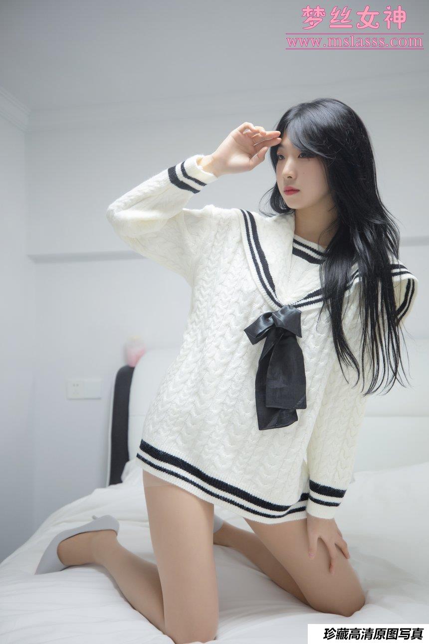 [MSLASS梦丝女神] 2021.11.17 《韩飞儿 白衣大长腿》 [30+1P-157M]