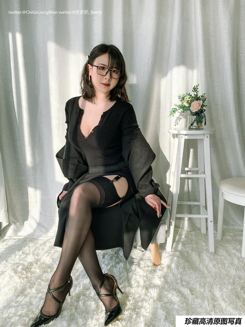 皮皮奶可可爱了啦 NO.010 - 黑色OL[120P／679MB]