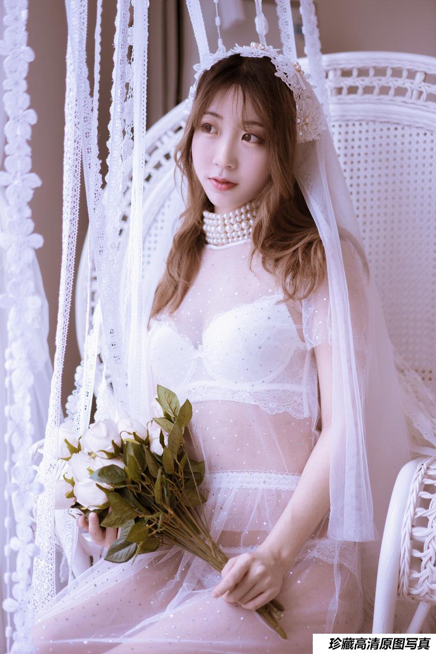 黑川 NO.027 白色婚纱 [27P-319MB]