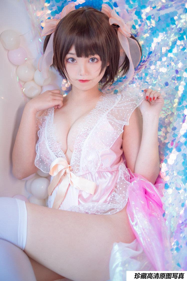 蜜汁猫裘 NO.001 粉色私房 [14P-201MB]