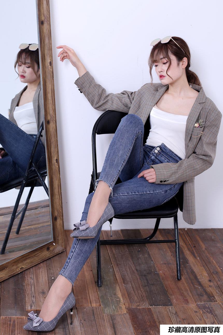 奈丝写真 NO.113 牛仔裤里丝-可乐 [47P+811M]-绅士图
