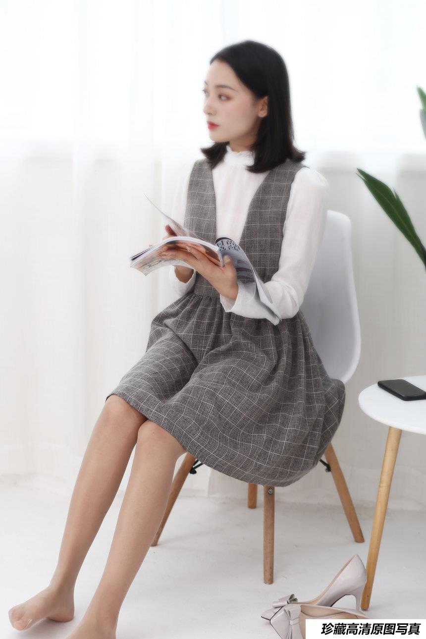 奈丝写真 NO.133 装嫩两件套 衬衫背带裙–秀秀 [36P+417M]