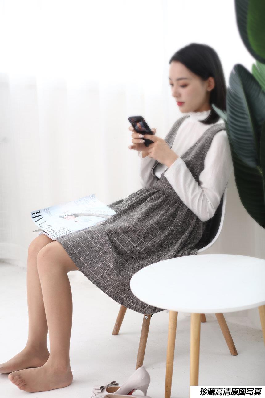 奈丝写真 NO.133 装嫩两件套 衬衫背带裙–秀秀 [36P+417M]