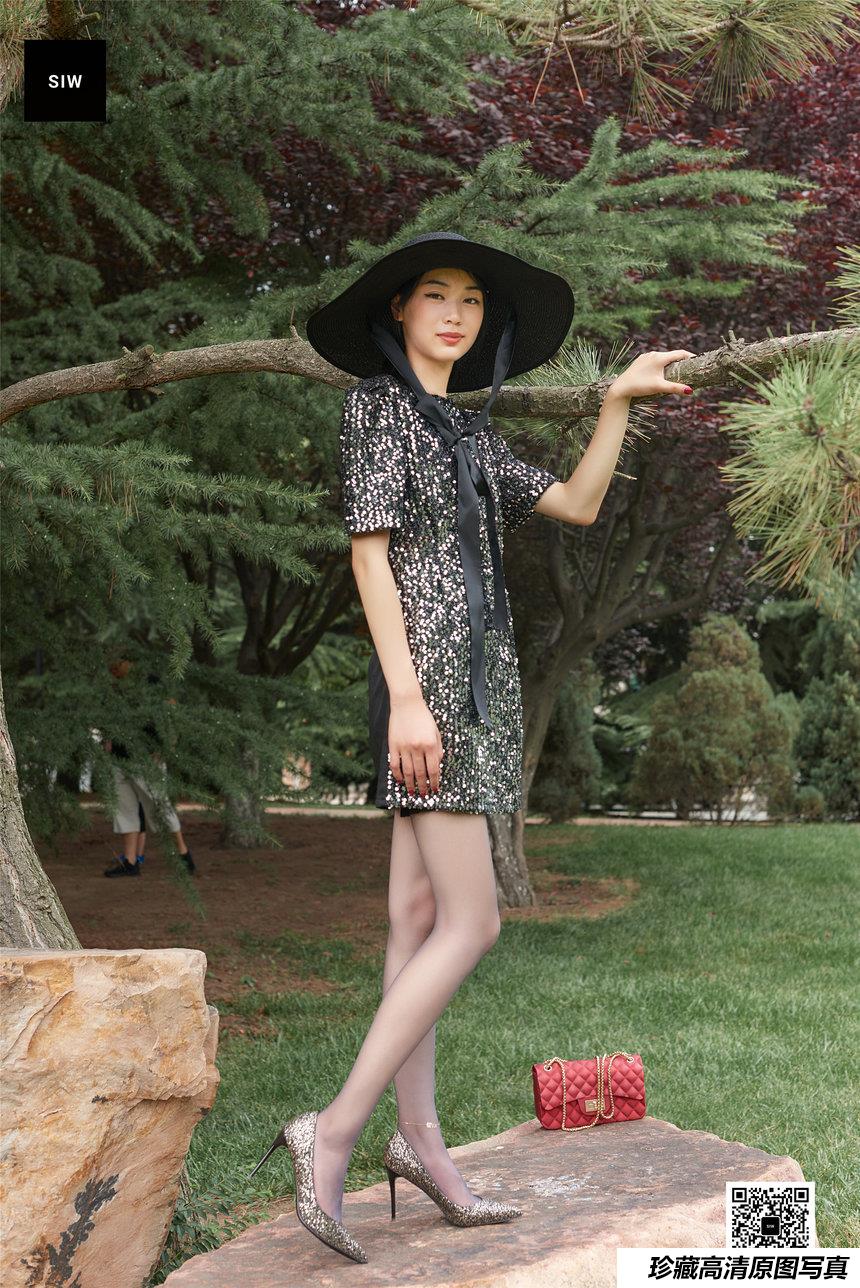 SIW斯文传媒 038 法式亮片山本桔梗小香风裙 - 丽莉 [63P-188M]-绅士图