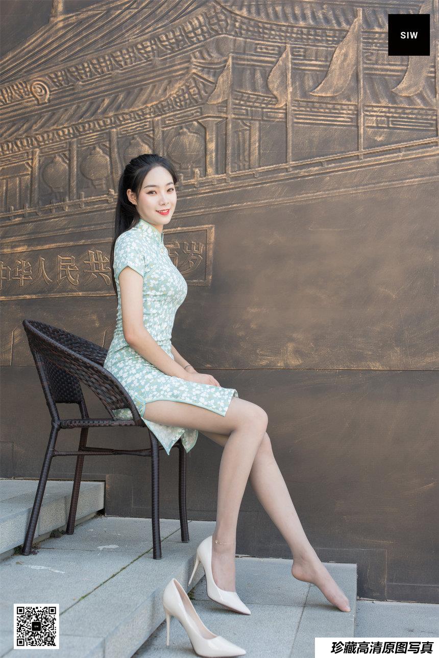 SIW斯文传媒 034 复古小香风改良中国风旗袍 - 乐饮 [74P-243M]