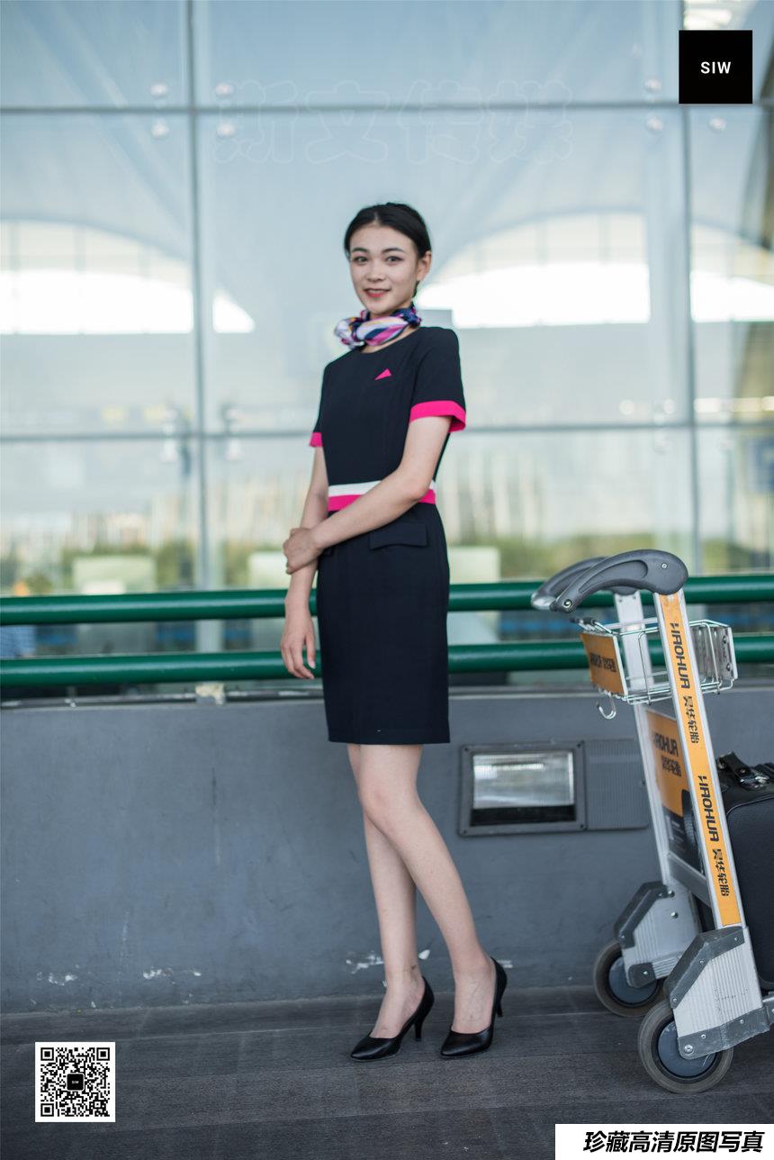 SIW斯文传媒 005 夏季东航空乘制服时尚短袖职业装 - 嘉慧 [62P-136M]-绅士图
