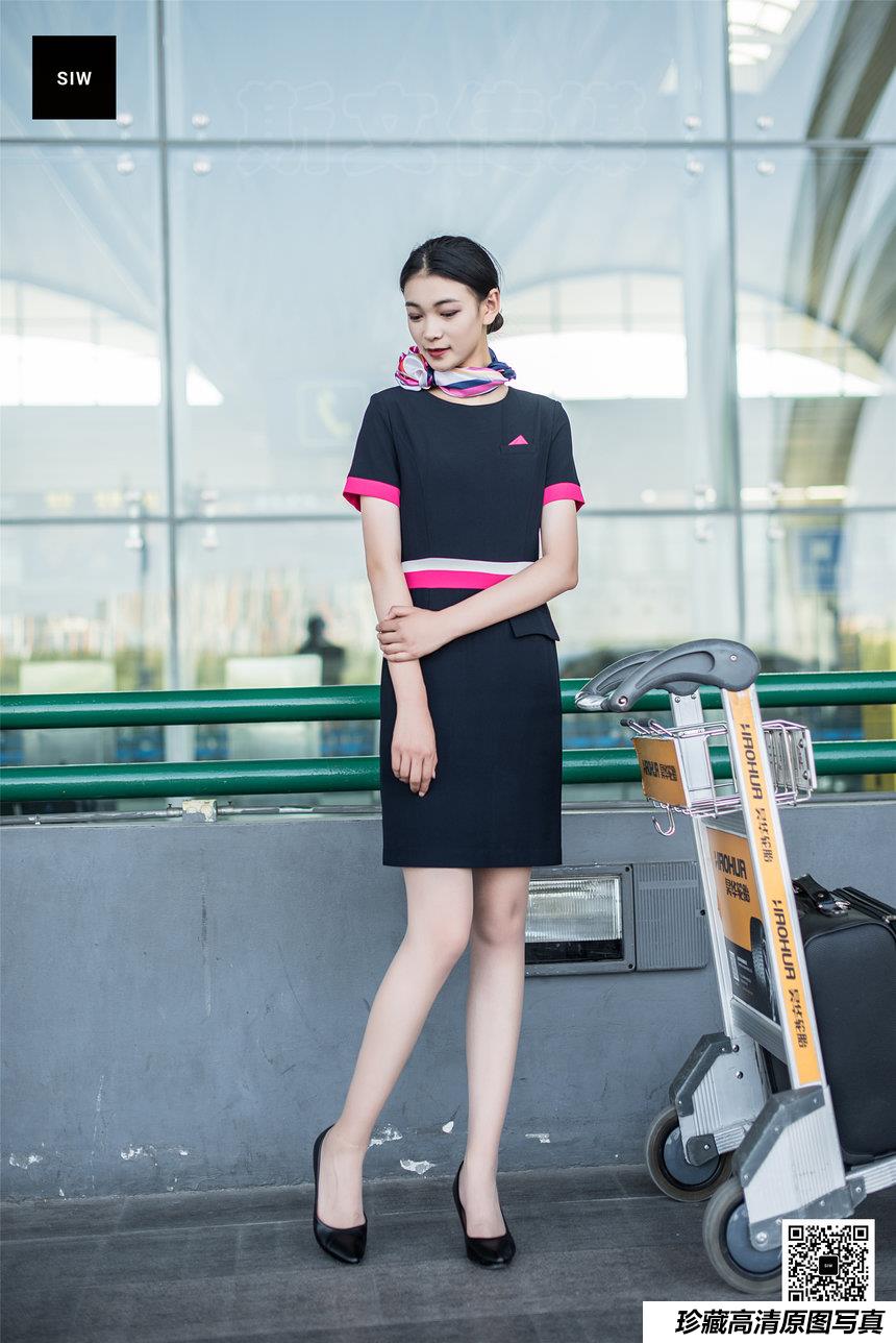 SIW斯文传媒 005 夏季东航空乘制服时尚短袖职业装 - 嘉慧 [62P-136M]
