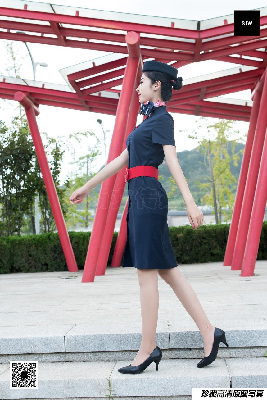 SIW斯文传媒 002 空姐制服东航空乘制服 - 龙哥 [62P-224M]