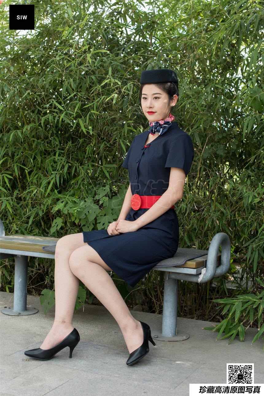 SIW斯文传媒 002 空姐制服东航空乘制服 - 龙哥 [62P-224M]