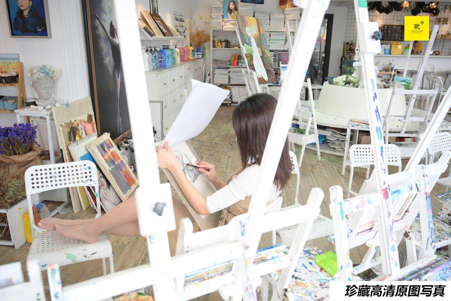 [IESS异思趣向]028 耽丝 第N种幻想之《两位插班生的画室风波》② 婉萍[78P／188MB]