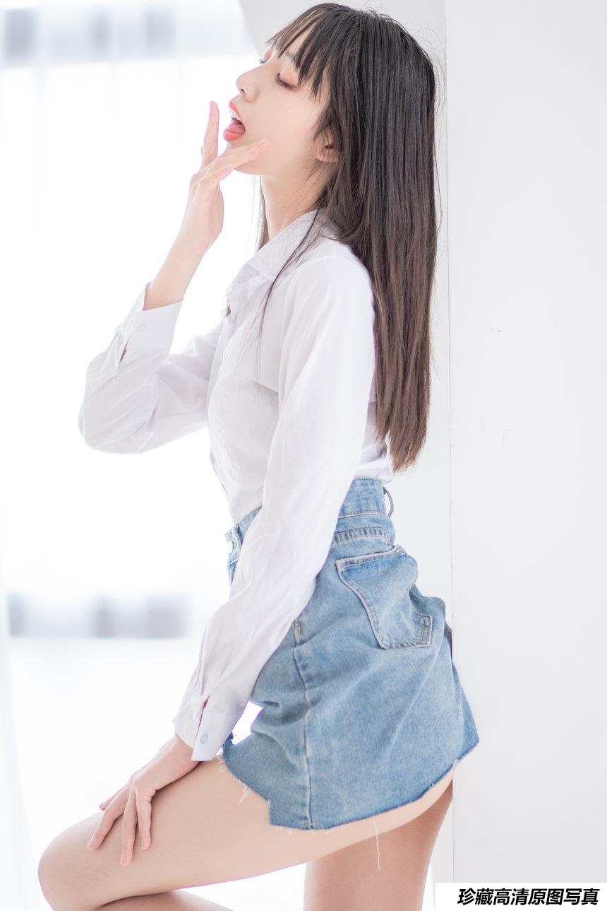 西瓜少女 NO.020    衬衫牛仔裙[61P-297M]