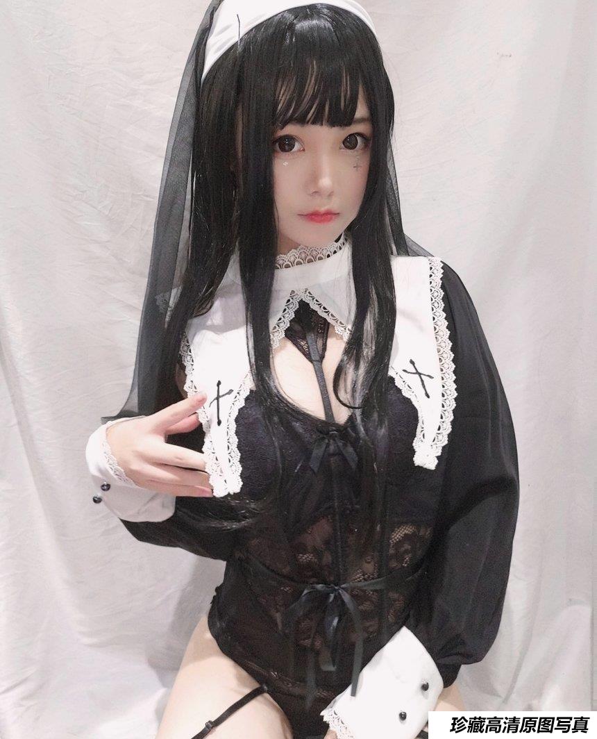 蜜汁猫裘 NO.037 修女 [25P-52.3MB]-绅士图