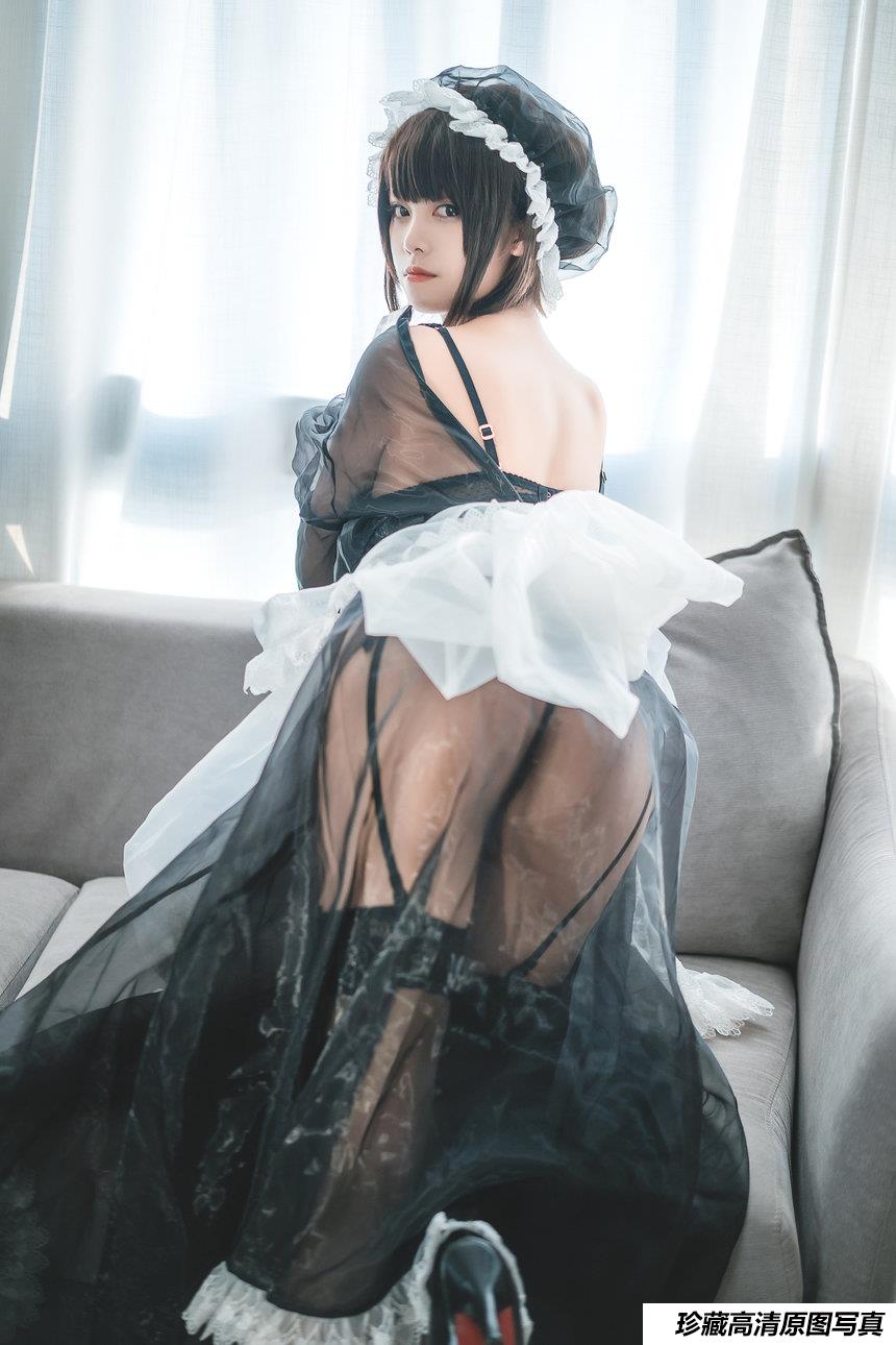 蜜汁猫裘 NO.027 透明女仆 [30P-280MB]