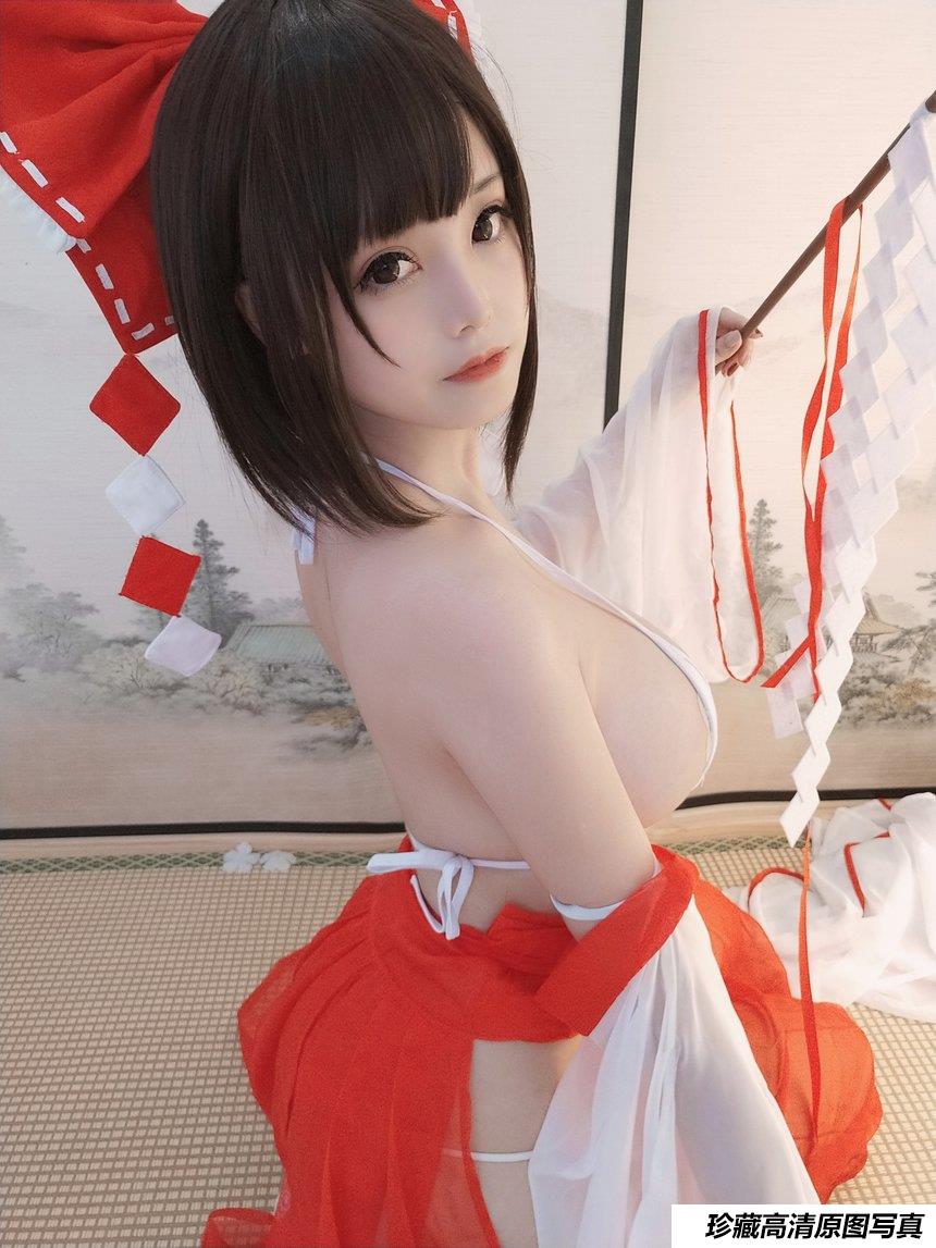 蜜汁猫裘 NO.045 巫女 [61P-702MB]-绅士图
