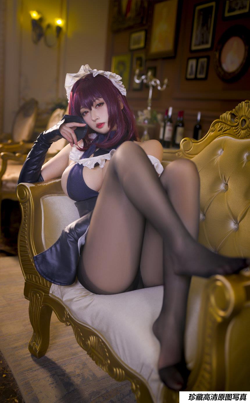 念念_D - NO.019 斯卡哈女仆  [14P-107M