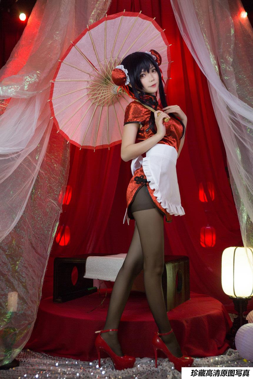 大肉丸Amiee - NO.01 旗袍 [7P-123MB]