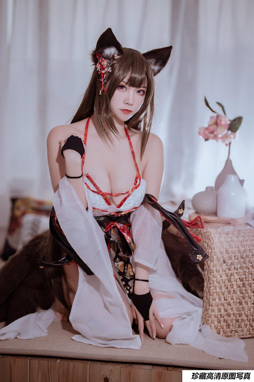 二佐Nisa 碧蓝航线 玛丽罗斯泳装[13P-69MB]