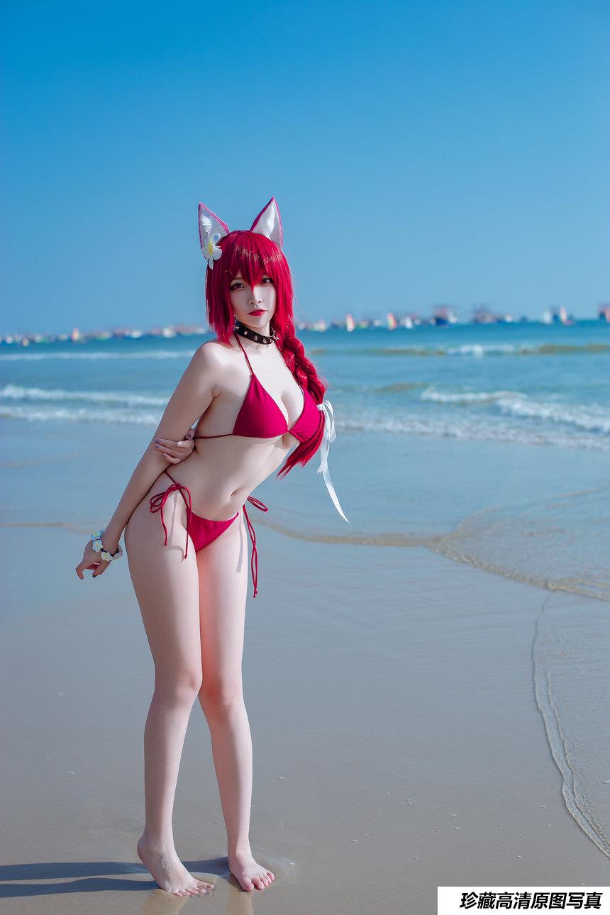 二佐Nisa 碧蓝航线 让巴尔泳装[20P-139MB]