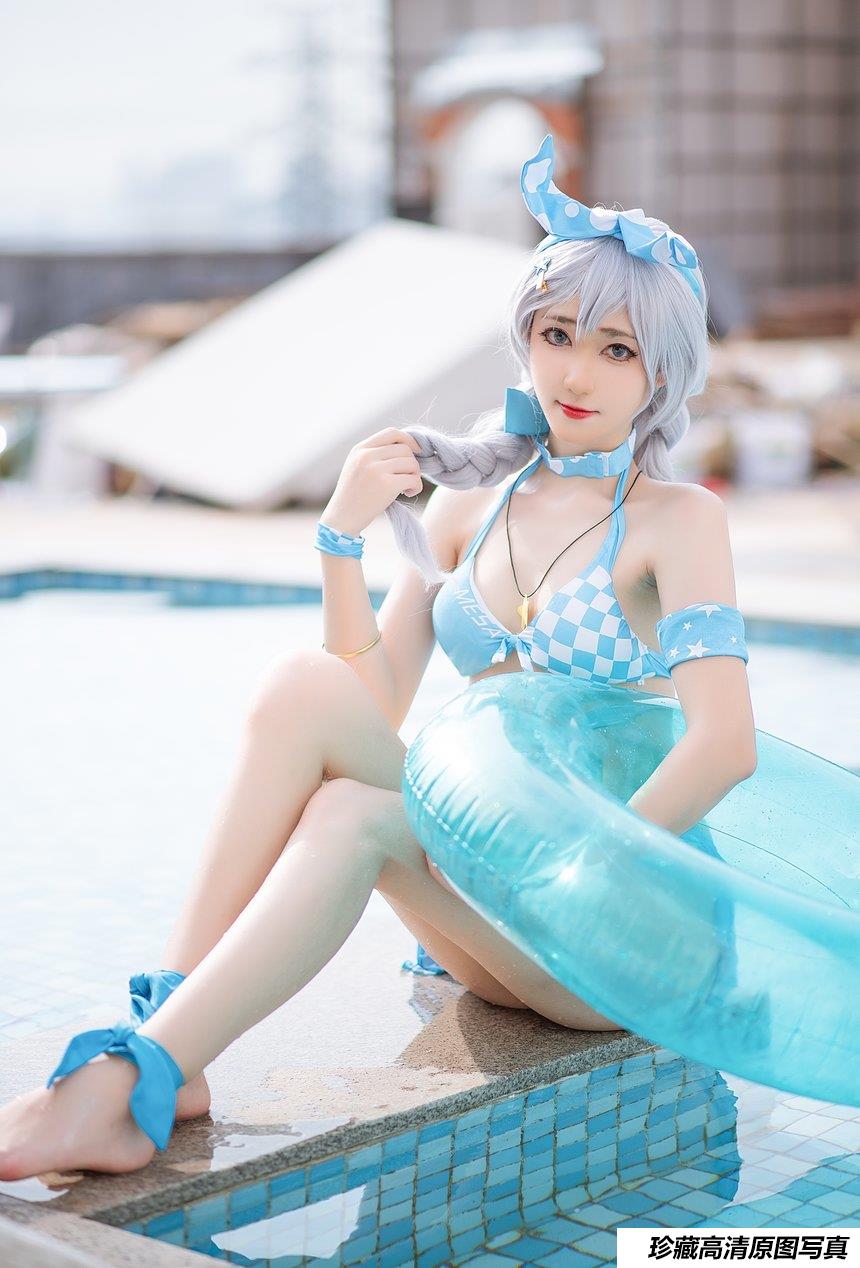 南桃Momoko NO.28 琪亚娜泳装 福利向 [15P-27MB]