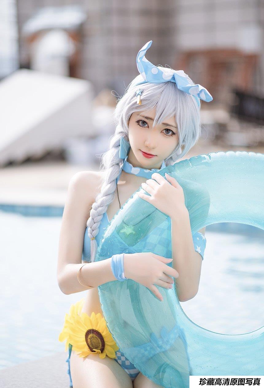 南桃Momoko NO.28 琪亚娜泳装 福利向 [15P-27MB]