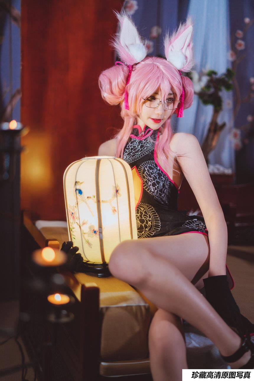 南桃Momoko NO.23 玉藻前旗袍 [16P-87MB]