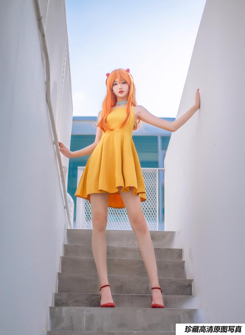 南桃Momoko NO.13 明日香黄裙 [12P-110MB]