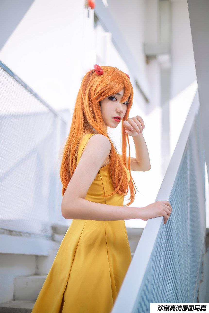 南桃Momoko NO.13 明日香黄裙 [12P-110MB]