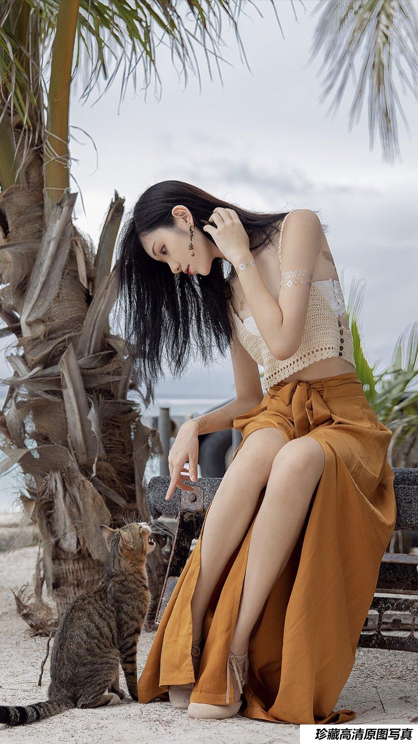 南桃Momoko NO.54 黄裤 [10P-11MB]