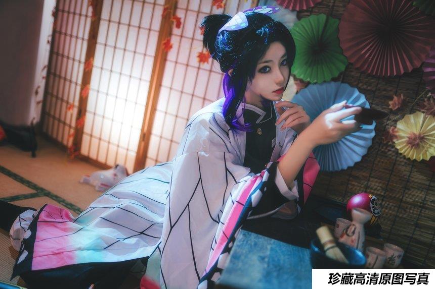 南桃Momoko NO.46 蝴蝶忍队服 [14P-19MB]