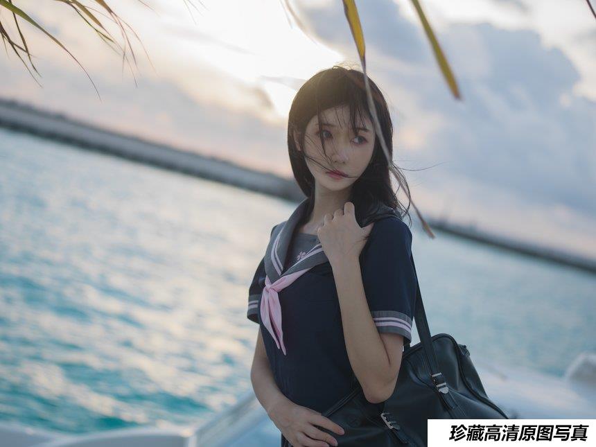 南桃Momoko NO.41 蓝jk [12P-16MB]